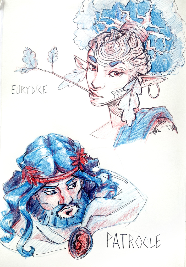 Eurydice et Patrocle