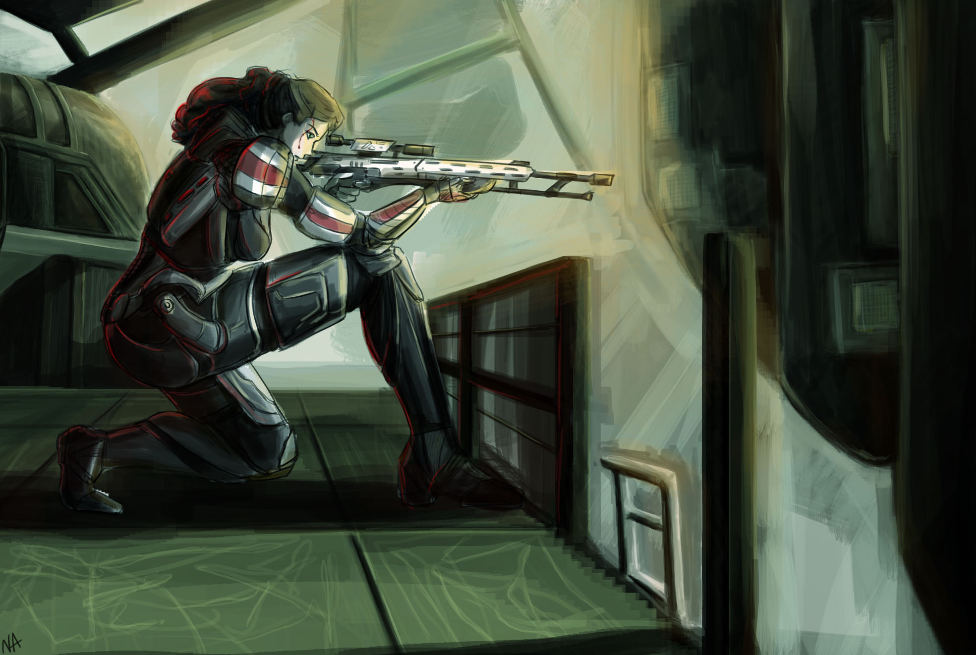 Crossover Asami (lok) Mass Effect